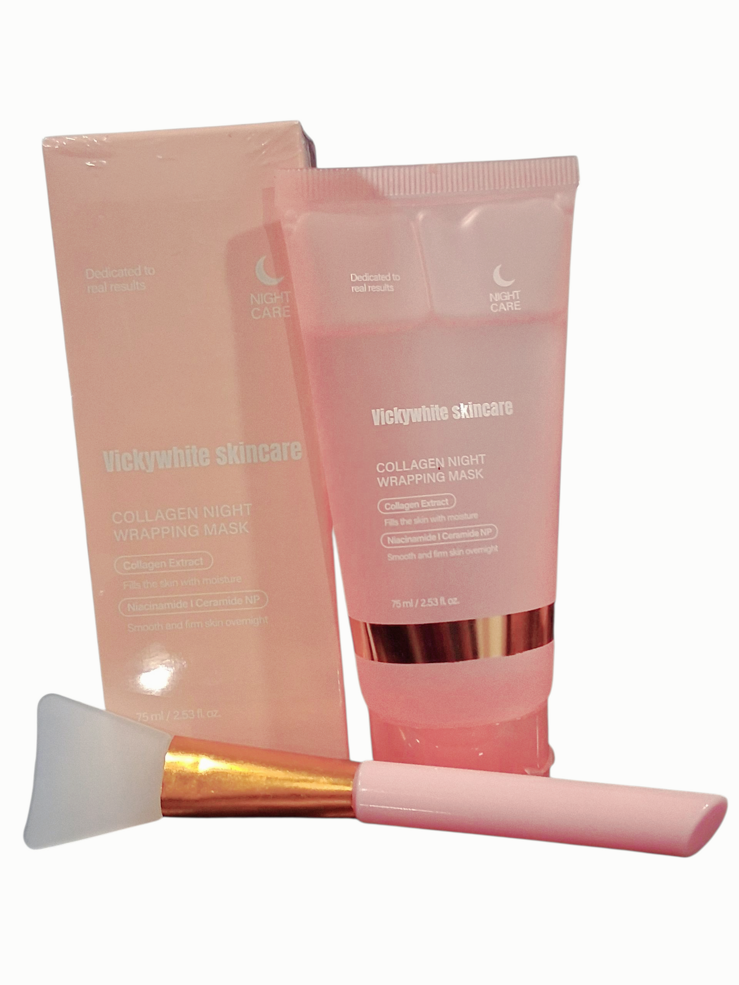 Deep hydration collagen night mask for dry skin