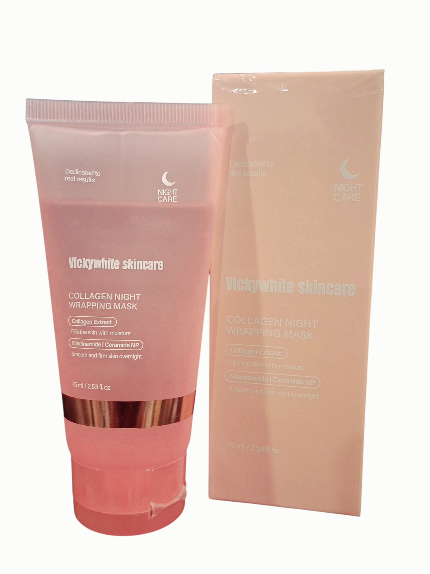 Hydrating collagen sleeping mask for youthful skin