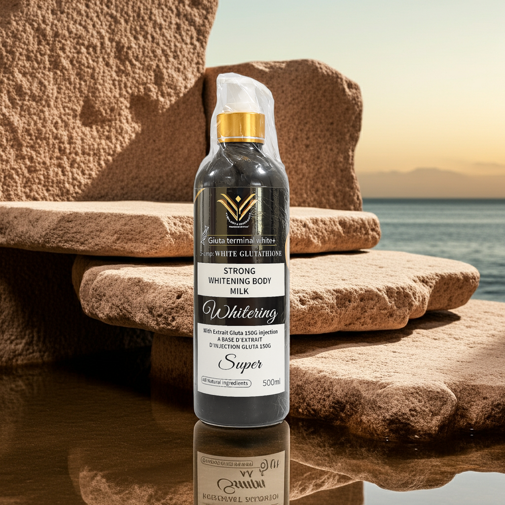 GLUTATHIONE BODY MILK-transform dull skin into pure luminosit