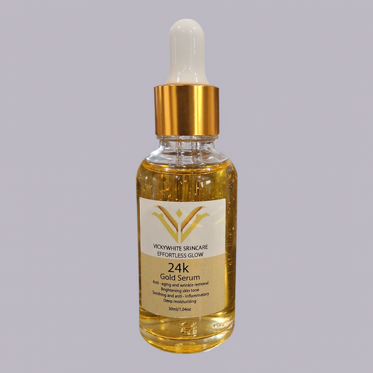 24k gold serum for brightening skin