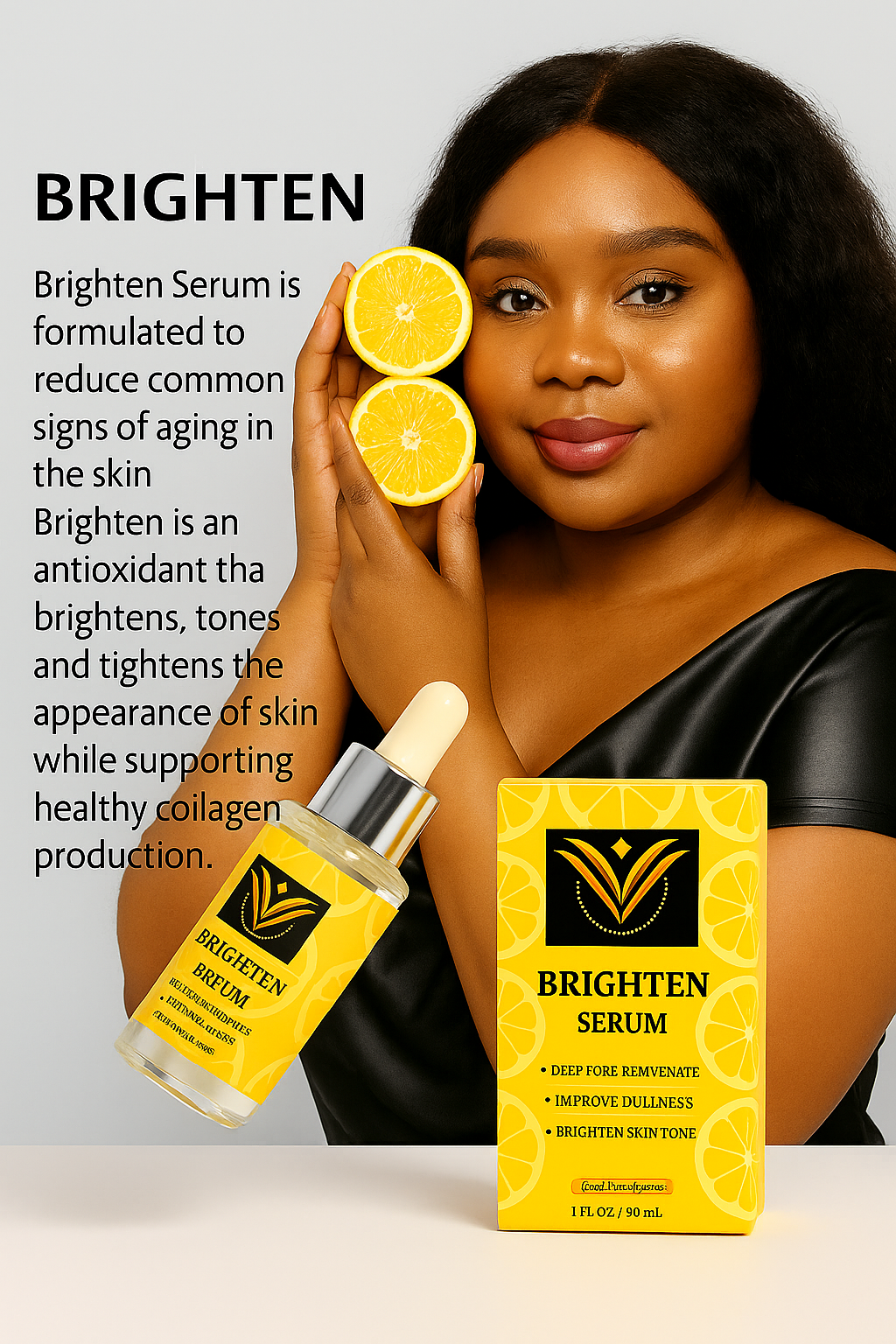 Skin brightening serum