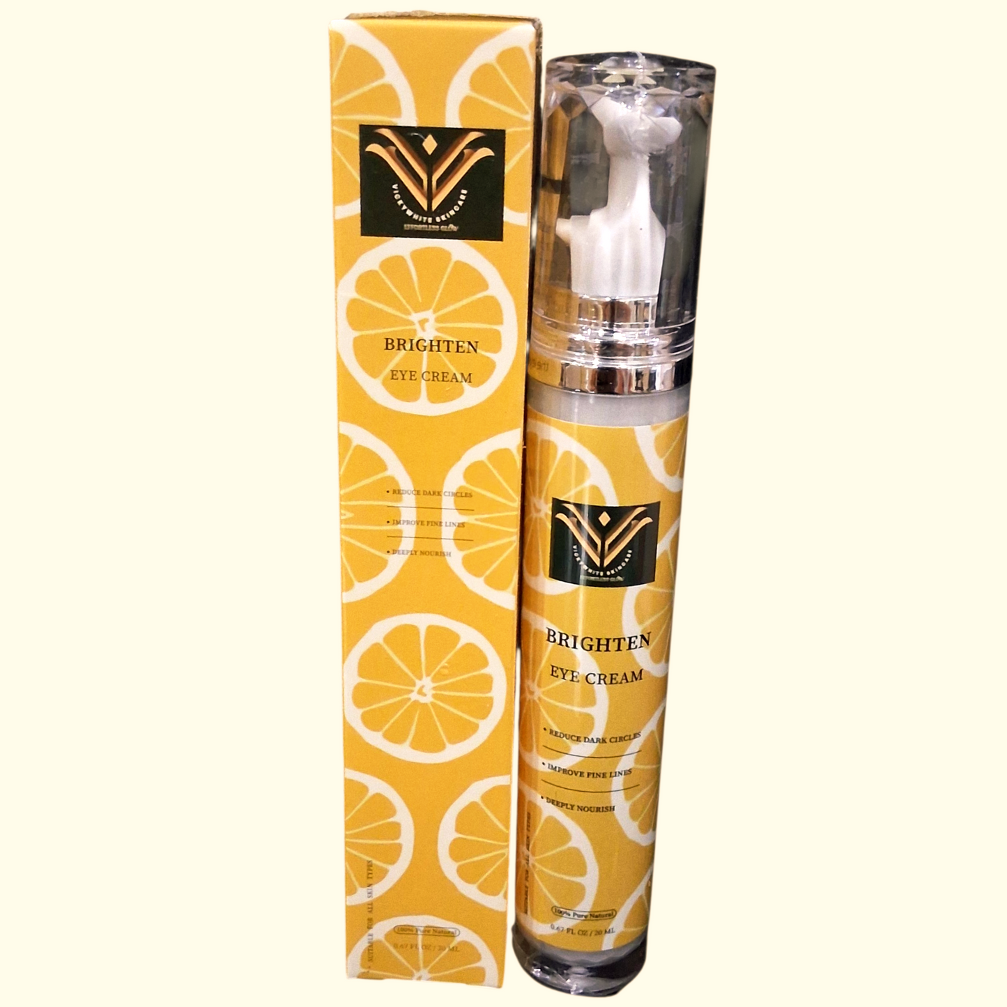 Brightening under eye cream