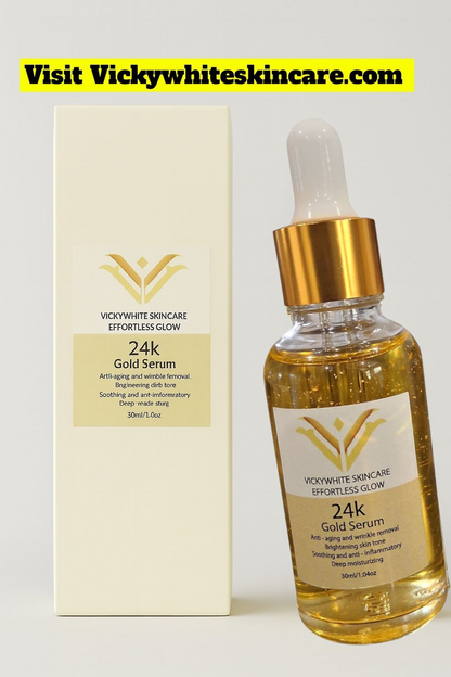 Luxury 24k gold serum 