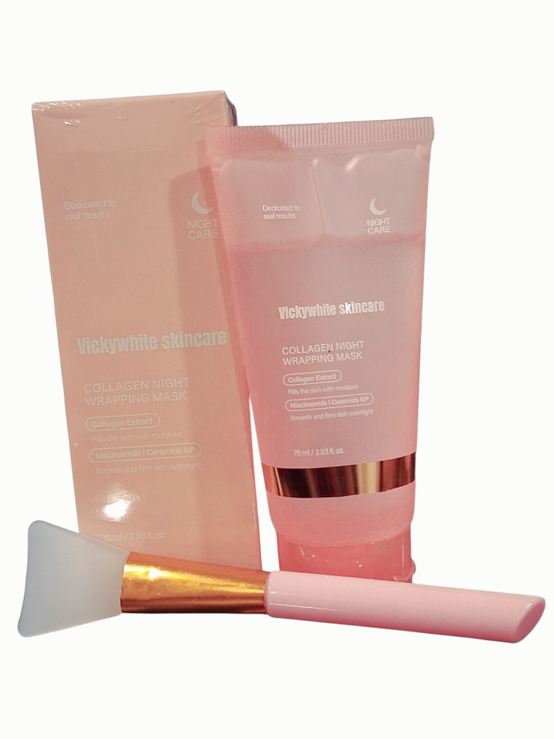 Deep hydration collagen night mask for dry skin