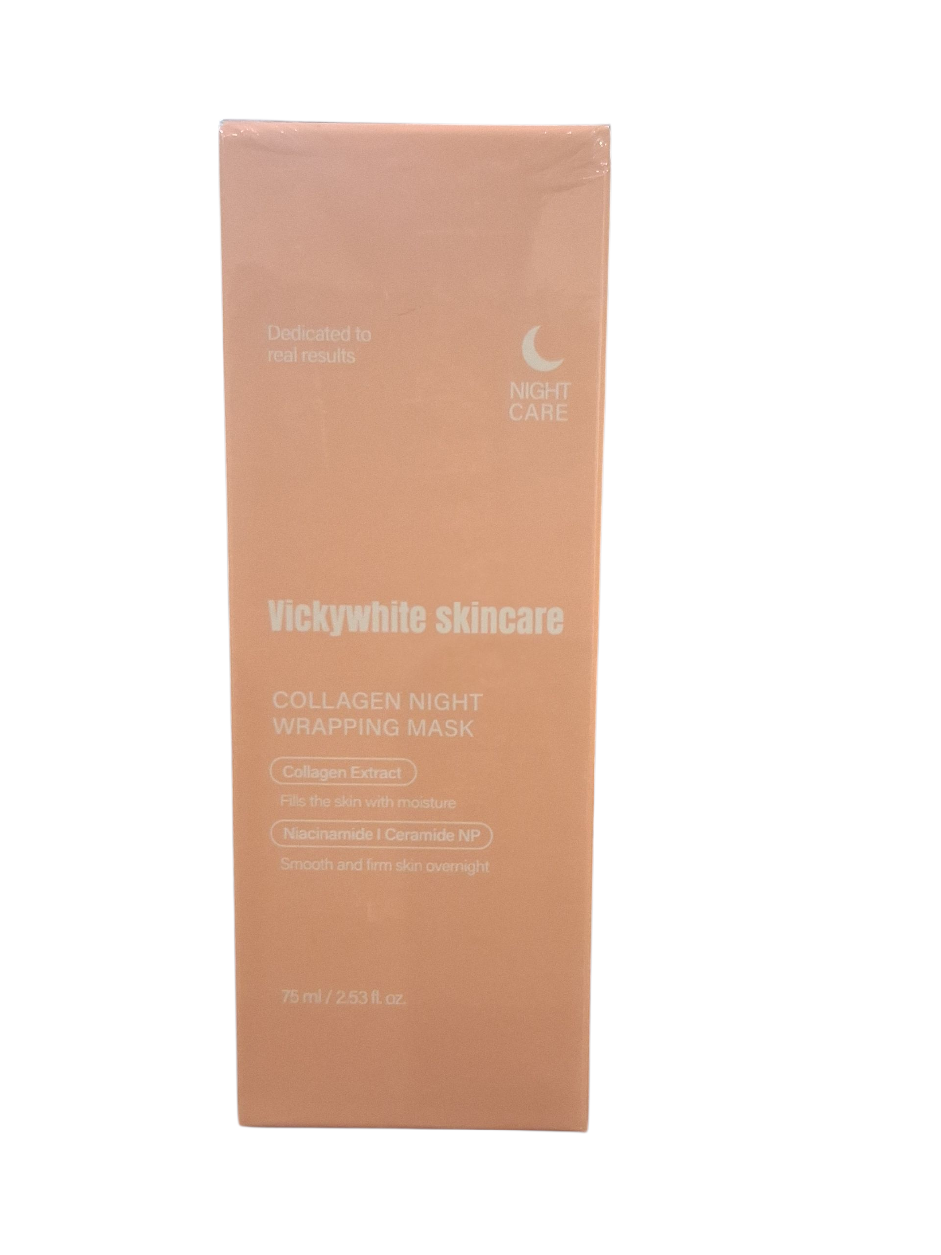 Overnight collagen face mask for anti-aging skincare