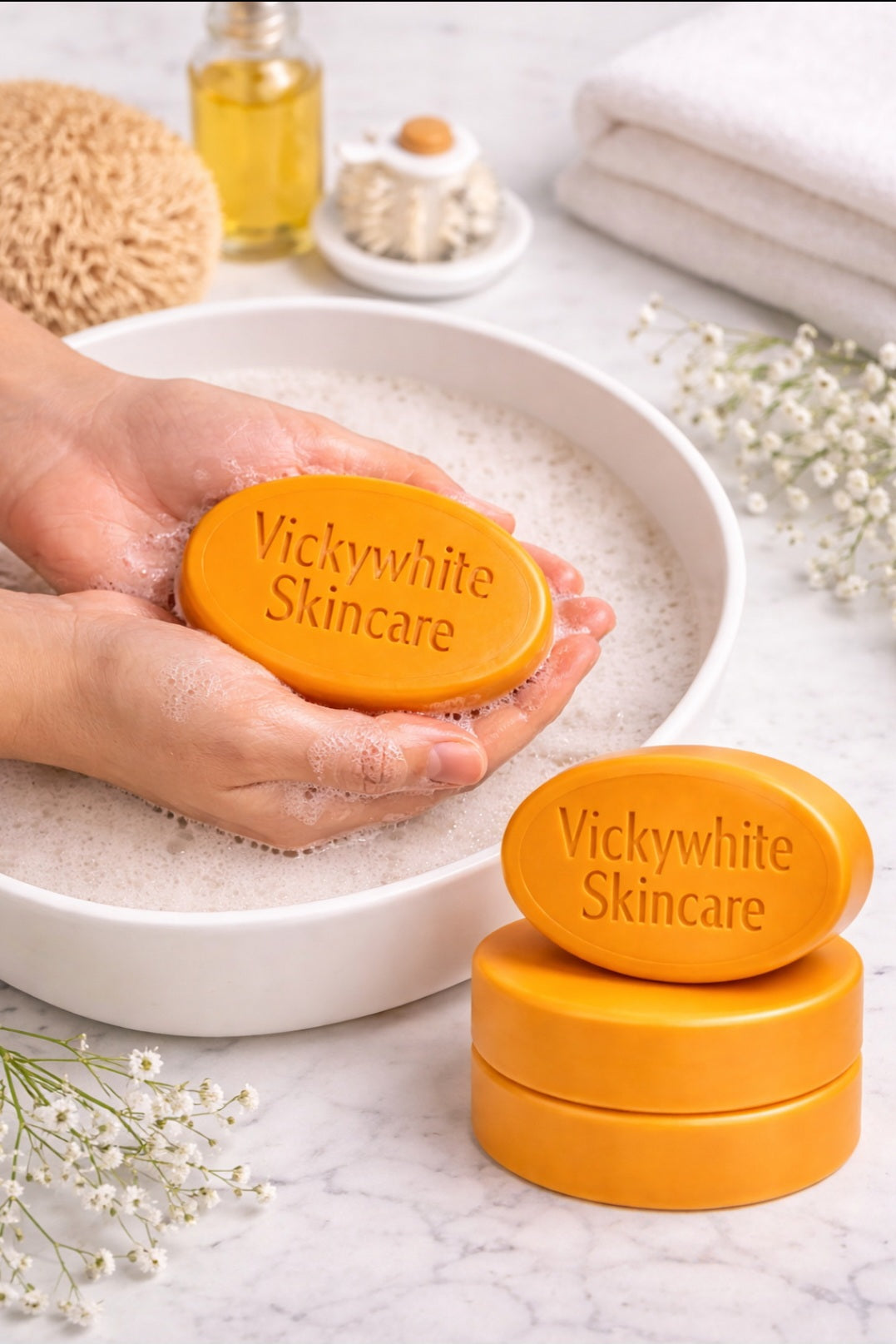 Turmeric Kojic Glow Soap 100g (2-packs)