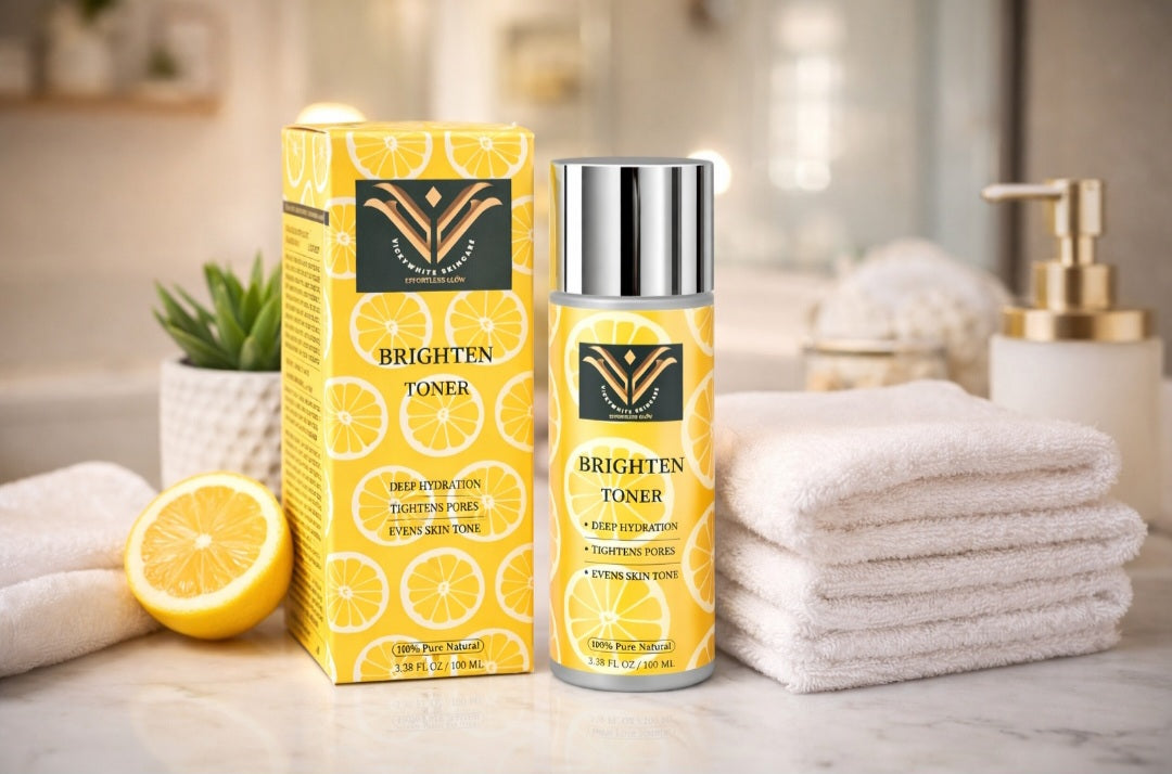 Brightening Face Toner with Niacinamide – Hydrating Oil-Control Toner, Tightens Pores, Fades Dark Spots & Acne Scars, Evens Skin Tone – For Oily & Acne-Prone Skin, 100ml