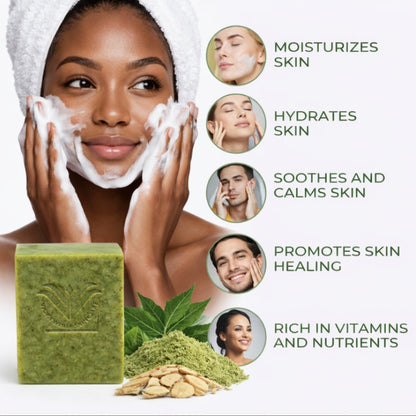 Acne-Prone Skin Therapy Bar Soap – Deep Cleansing, Oil Control, Dark Spot Care –(3-Bars)
