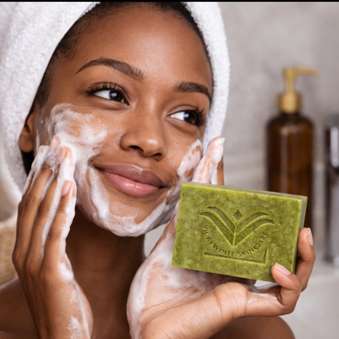 Acne-Prone Skin Therapy Bar Soap – Deep Cleansing, Oil Control, Dark Spot Care –(3-Bars)