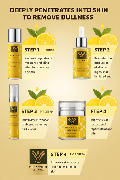 Organic Glow Face Sets-firming, hydrating, moisturizing, brightening-complete face care regimen - ultra hydration collection 4pack