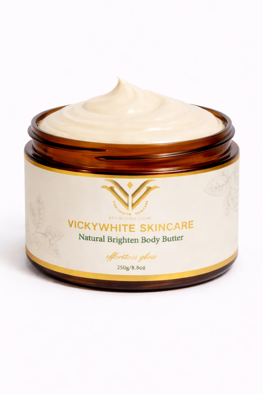 Natural Brightening  Body Butter-Niacinamide, HyaluronicAcid, KojicAcid,  Collagenpeptide(250g)