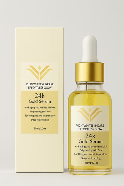 Organic 24k gold serum 