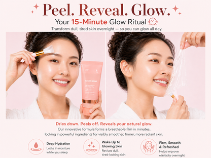 VickyWhite Skincare Collagen Night Wrapping Mask – Overnight Hydrating Face Mask with Niacinamide & Ceramide NP – Deep Moisture, Smooth & Firm Skin, Anti-Aging Night Care