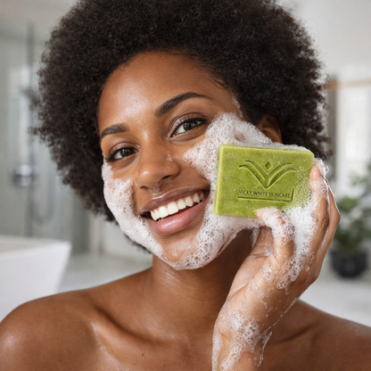 Acne-Prone Skin Therapy Bar Soap – Deep Cleansing, Oil Control, Dark Spot Care –(3-Bars)