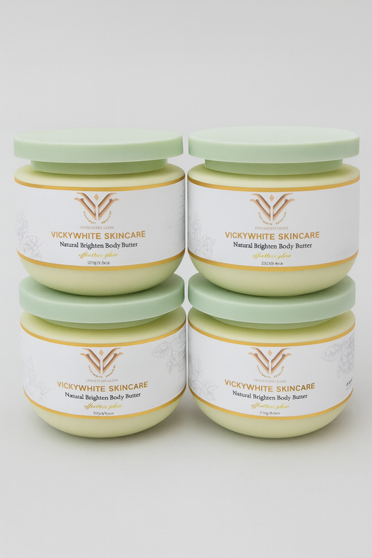 Natural Brightening  Body Butter-Niacinamide, HyaluronicAcid, KojicAcid,  Collagenpeptide(250g)
