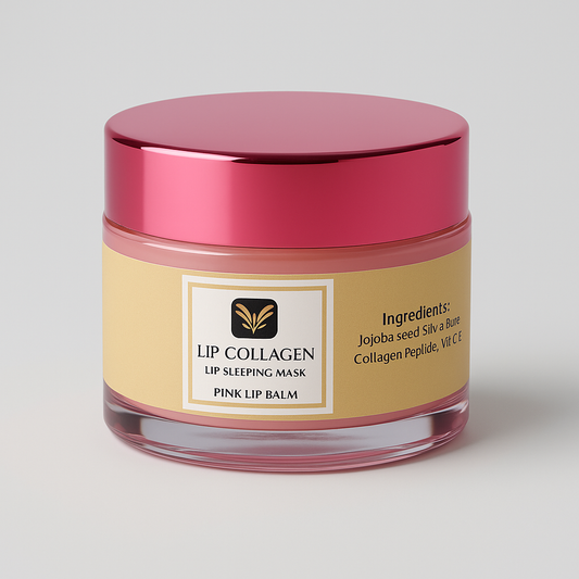 Collagen lip mask for soft and plump lips