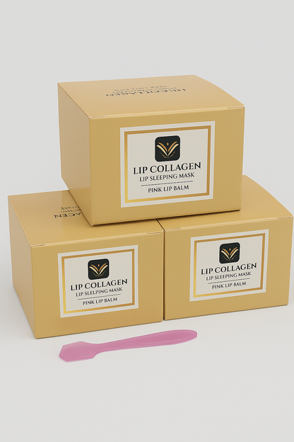Organic collagen lip mask for girls