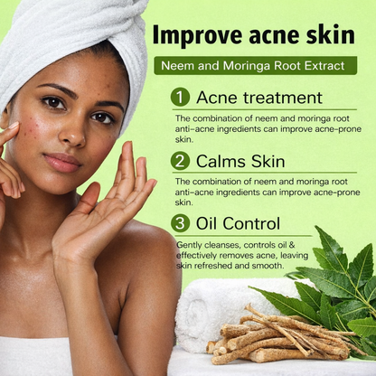 Acne-Prone Skin Therapy Bar Soap – Deep Cleansing, Oil Control, Dark Spot Care –(3-Bars)
