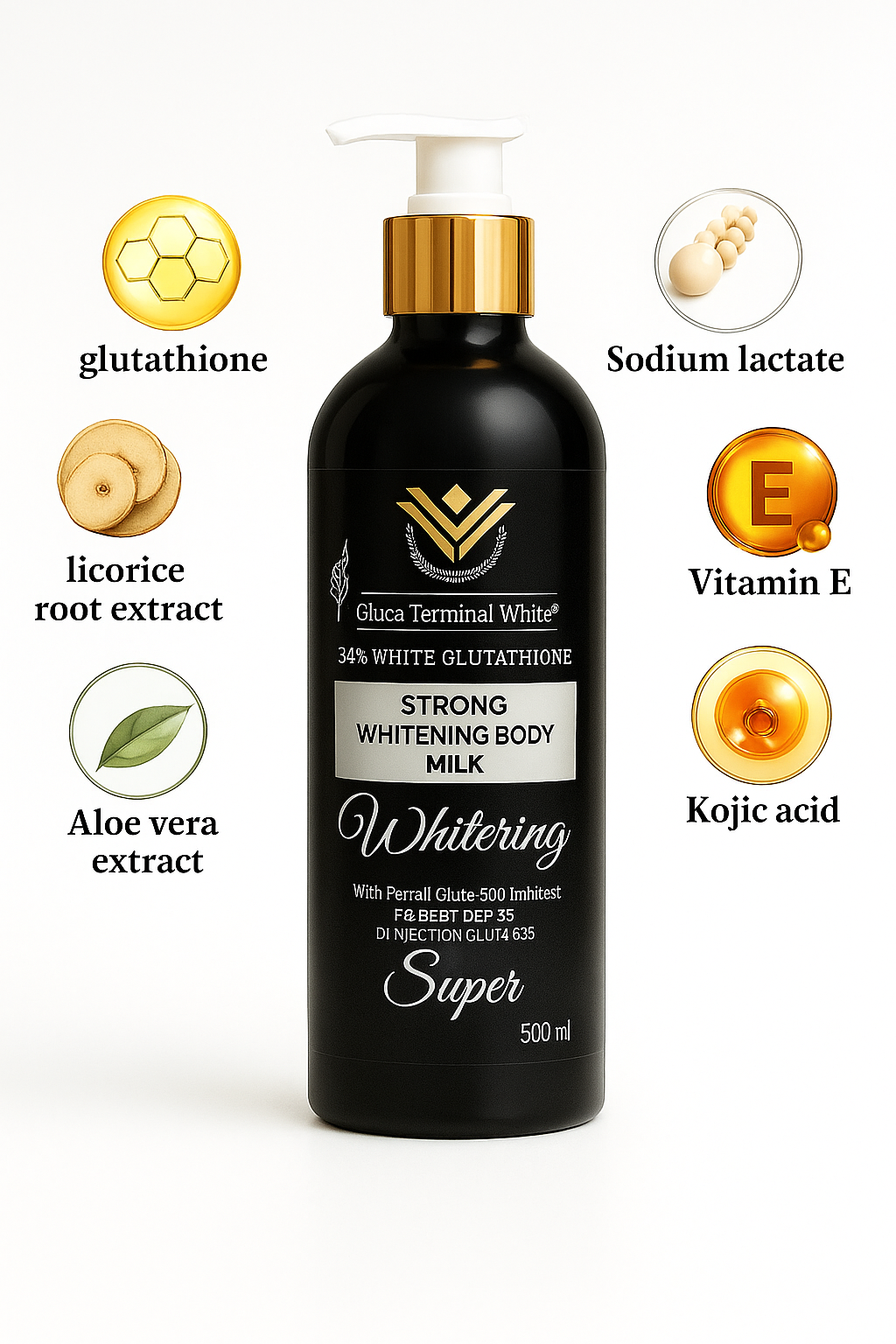 super brightening body milk