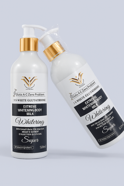 Glutathione enriched body milk for smooth skin