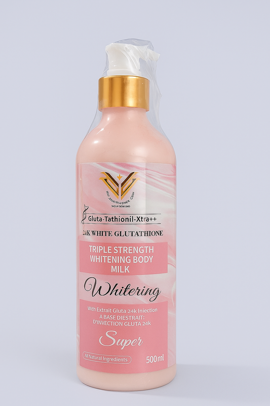Triple strength body milk for intense hydration