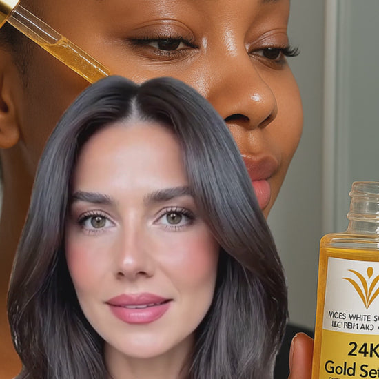 Brightening 24k gold serum 
